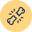 Broken bone icon